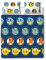 Character World Pokemon Offizielles Doppel-Bettwäsche-Set, Gotta-Design, blau, wendbar, Pikachu, Squirtle Charmander, 2-seitiger Bettbezug, offizielles Merchandise-Produkt, inklusive passender