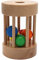 Montessori Kugeln Zylinder Rolltrommel Holz Rassel Rollen Spielzeug Krabbelspielzeug Für Babys 6-12 Monate Unbemalte Außenseite Baby Holzspielzeug Rassel Glocke Rolltrommel Montessori 12-18 Monate 0-6