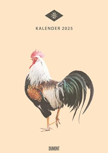 DUMONT - Managerie 2025 Wandkalender, 29,7x42cm, Kalender mit historischen Tier- und Pflanzenbildern, minimalistisch, vom Designlabel 30x40, gedruckt auf ungestrichenem Papier, int. Kalendarium