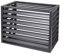 Klimaanlage Abdeckung Außengerät Aluminium Schutzgitter für Klimaanlagen, Utdoor Sonnenschutz Abdeckung, für Externe Klimageräte (Color : Gray, Size : 110 * 60 * 80cm)