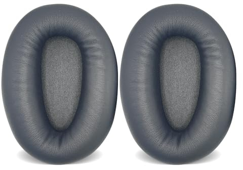 UOWGA Ersatz-Ohrpolster für Sony WH-CH700N, Kopfhörer-Ohrpolster mit weicherem Protein-Leder, Memory-Schaum-Titanium