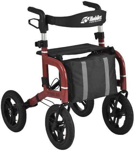 Mobilex Puma Air Outdoor Rollator rot