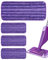 SOSALUK 4 Pcs Lingettes Reutilisables pour Swiffer Wet Jet Serpillières Rechange en Microfibre Lavable pour Swiffer Wet Jet Balai Spray