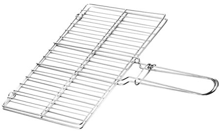 Gogogmee Outdoor-zubehör: Robuster Grillkorb mit Antihaft-Netz für Gegrillten Fisch