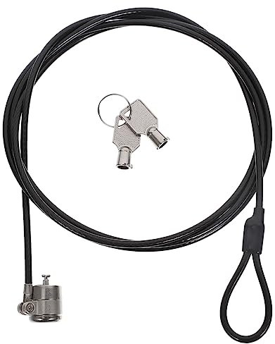 Gadpiparty Universal Laptop Security Locks Keyed Cable Lock Craftsmanship for Pc and