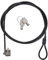 Gadpiparty Universal Laptop Security Locks Keyed Cable Lock Craftsmanship for Pc and