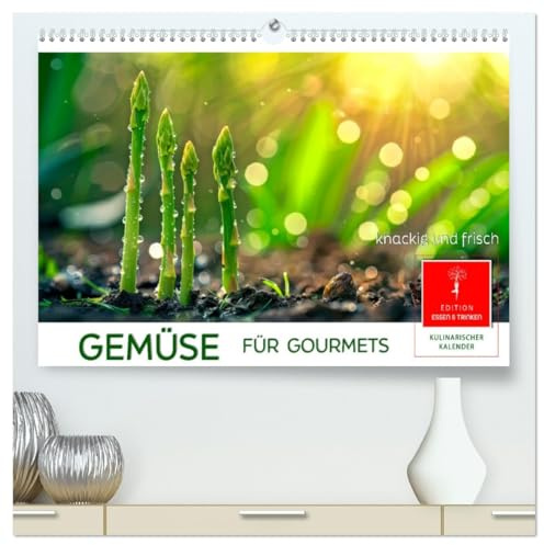 Gemüse für Gourmets (hochwertiger Premium Wandkalender 2026 DIN A2 quer), Kunstdruck in Hochglanz: Die Lust auf Ernte und den Genuss der Aromen wecken. (CALVENDO Lifestyle)