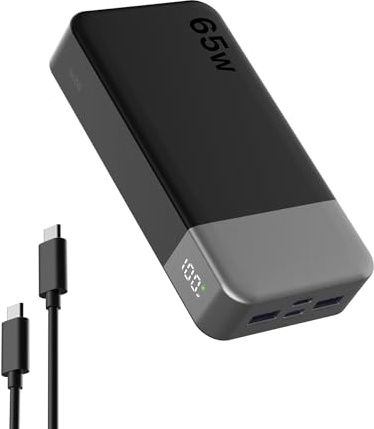 NOBIS bateria Externa Carga rapida 20000mAh 65W