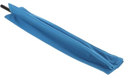 Flötenpflegetuch zur Reinigung, 1 Stück, Blau für Innenbohrung | Fasermaterial mit ABS Reinigungsstab, Präzise Naht, für Heimübung und Musikschüler