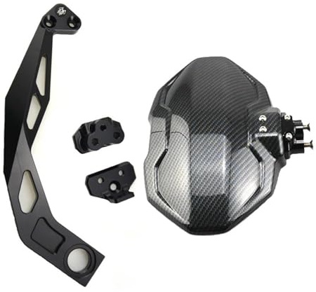 Motorrad Kotflügel Hinten Rad Spritzschutz Kotflügel Kennzeichen Rahmen Zubehör Für MT-09 V 3,0 Tracer 9GT 2022-2023 Rad-Spritzschutz(2)