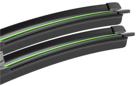 Auto Windscreen Wipers Kit De Escobillas Limpiaparabrisas Para Nissan Para Qashqai J10 J11 J12 2006-2023 Limpiaparabrisas Trasero(Black-Green)