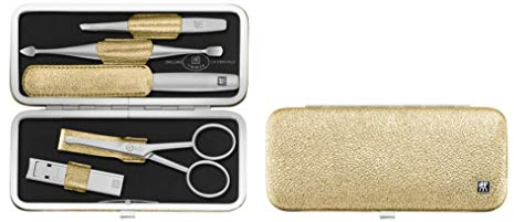 Zwilling Maniküre Twinox 5-tlg. Rahmenetui, gold