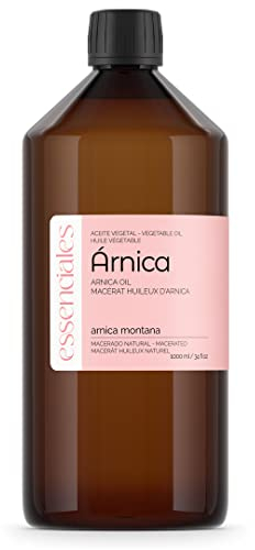 Essenciales - Arnika-Pflanzenöl, 100% rein, 1L | Für Ihr Muskel- und Gelenkwohlbefinden