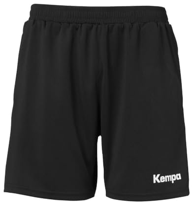 Kempa Herren Pocket Shorts, schwarz, L