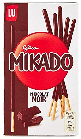 Mikado Keks-Stick mit Schokolade überzogen 75g dunkle Schokolade