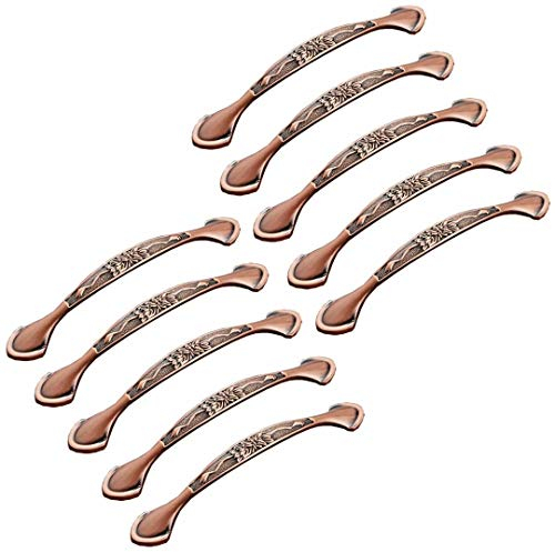 Creatwls Tiradores para armarios y muebles, 10 unidades, para cocina, cajón, cómoda, tirador de barra, para muebles, accesorios, tiradores