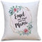OWLBOOK® Geschenke für Mama zum Geburtstag | Mama Geburtstagsgeschenk für Mama | Mama Geschenk Mama | Engel Mama Kissenhülle | 40 x 40