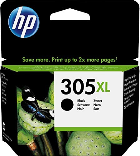 Original-Tintenpatrone HP 305XL 3YM62AE schwarz (XL-Version)