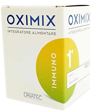 Integratore Difese Immunitarie con Manganese Zinco Rame Selenio e Vitamina C per adulti e Bambini Oximix 1+ Immuno 40 Capsule Driatec