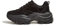 LUCKY STEP Zapatillas Deportivas de Plataforma Gruesa para Mujer Zapatos de Paseo Informales con Cordones (Negro, 7US-37EU-4UK)