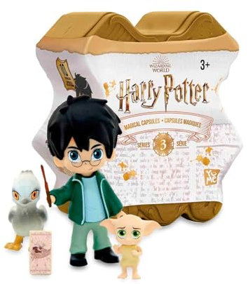 Famosa - Harry Potter magische Kapseln Serie 3, mit 10 verschiedenen Figuren aus den Filmszenen, Puppen und neuem Charakterzubehör, zufälliger Modellversand (HRR08000)