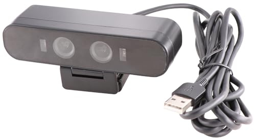 KAYETON 5MP IR Day Night Vision Stereo Webcam Color Monochrome Dual Lens USB Camera for Face Recognition Biopsy Detection 3D VR