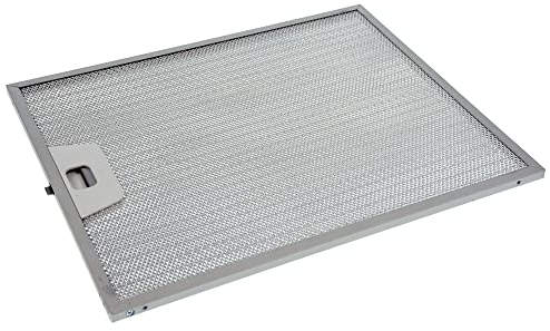 Filtré pour 00431222 - Filtre à graisse métallique for hotte aspirante for Bosch, Siemens, Continental, Franke, Beko, Blomberg, Electrolux, Zanussi, AEG, Firen facile à utiliser