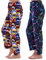 Mens Pack of 2 Gamer Lounge Pants | Gaming Levels Neon Controller Designs | Soft Fleece Sleep/Lounge Wear | Gamer Gift Idea - Mens Sizes S - 2XL (2XL)