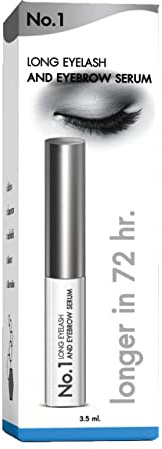 The Body & Skin Clinic No.1 Lash Growth Serum Wimpernwachstumsserum Vollere, längere, üppige Wimpern ohne Wimpernkleber & Unordnung, Natural Grow