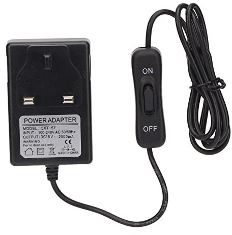 Hot Wire Cutter Adapter Metal Plastic Foam Cutter Power Adapter 100‑240V for Industry (UK Plug)