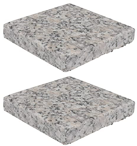 ULTECHNOVO Hamster Cool Granite Stone, 2Pcs Small Animal Cooling Mat Marble Stone Rabbit Sleeping Cooling Pad Plate for Summer Hamster Guinea Pigs Rabbit Chinchilla Bedding Supplies