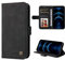 SEAHAI Cover per Nokia C32, Ultra Sottile Custodia Premium PU Pelle Portafoglio Kickstand Slot per Schede [RFID Blocking] TPU Antiurto Flip Cover Libro - Nero