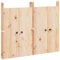 vidaXL Puertas de Cocina Exterior 2 uds Madera Maciza Pino 50x9x82 cm