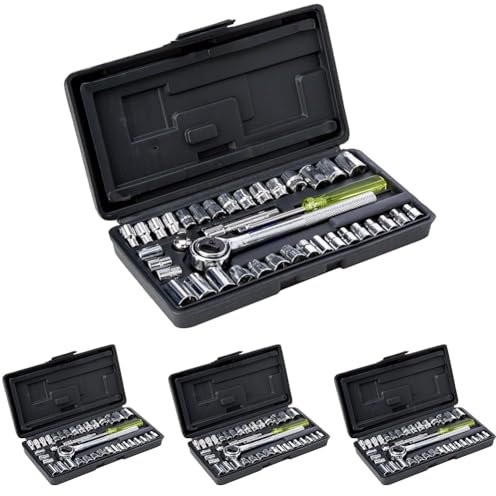 Blue Spot Tools 1535 B/SPOT Mixed Socket Set (40-Piece) (Pack of 4)
