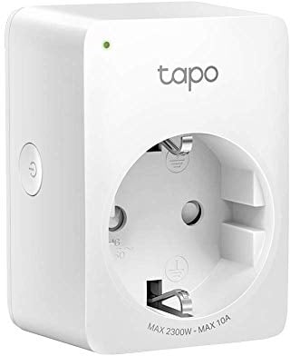 TP-Link Tapo P100 Mini Smart Wi-Fi Steckdose - Relais-Schalter - Druckknopf - Schwarz oder Weiß - Manual