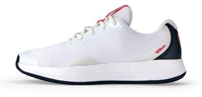 Wilson Damen Intrigue LITE Tennisschuh, White/Navy Blazer/Dubarry, 37 1/3 EU