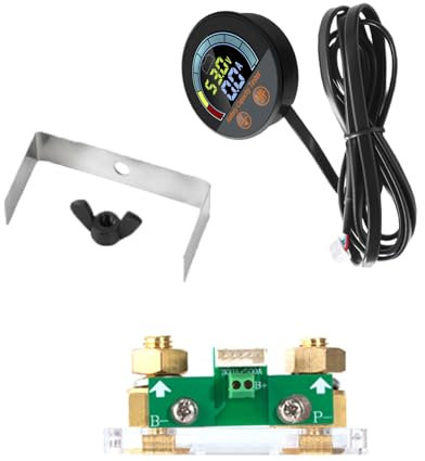 Tensione corrente pannello di potenza metro display digitale amperometro voltmetro multimetro DC8V-100V monitor di alimentazione