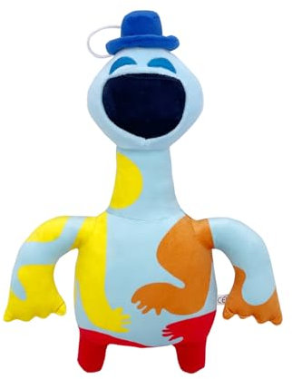 Super JAKES Nightmare Critters Plush,12 Funny Chops Plushies,Horror Game Plush Toy for Kids & Adults, for Fans (Doey)