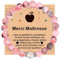 Gamtic Cadeau Femme Bracelet Pierres Naturelles - Bracelets de Perles Rose Pierre de Lune Porte-bonheur Energie Wristband Idee Cadeaux pour Fete de Meres Maman Maitresse (Maitresse)