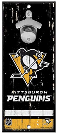 Wincraft Pittsburgh Penguins NHL Schild mit Flaschenöffner