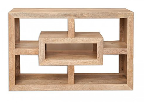 Cube Mango Wood TV Cabinet/Solid Mango Wood Modern Design TV Stand/Modern Living Room Furniture