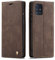 QLTYPRI Hülle für Samsung Galaxy A71, Vintage Dünne Handyhülle mit Kartenfach Geld Slot Ständer PU Ledertasche TPU Bumper Wallet Case Flip Schutzhülle für Samsung Galaxy A71 - Kaffee Braun