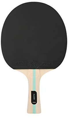 STIGA Hobby Clash Tischtennisracket, einfach zu spielender Ping Pong-Schläger für Kinder und Anfänger, 1-Sterne-Beläge