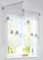 Devola Voile Scheibengardinen mit Eule Muster Transparente Bestickte Bistrogardine mit Quaste Fenster Gardinen Panneaux mit Tunnelzug Gardine HxB 90x40cm Grau 1er Pack