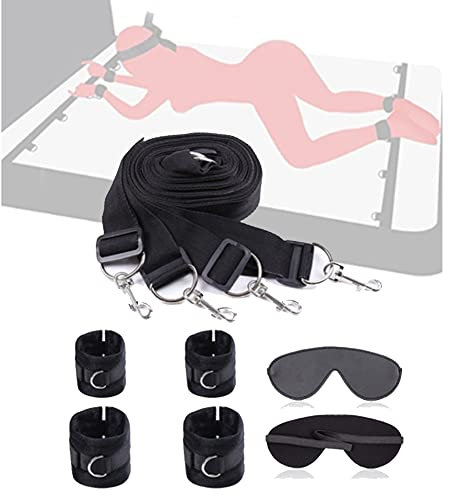 Sensensen Hammock in Nylon Nero, Robuste Cinghie in Rete e Oculare a Gancio, Adatto a Tutti i Letti
