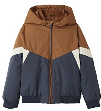 Vertbaudet Jungen Windjacke, Wattierung Recycling-Polyester, Übergangsjacke
