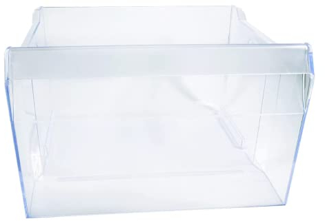 FIGEVIDA Cassetto Freezer Surgelati Congelatore per Frigoriferi Ariston Indesit Hotpoint Dimensioni 395x240x364 (mm) Trasparente Originale 481010808870 per Modelli BCB7030AA BF1801EF1