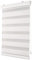 Deco4Me Premium Klemmfix Doppelrollo mit Kassette (Weiß, 90 x 210 cm) - lichtdurchlässig & Blickdicht - Duo Vario Rollo für Fenster ohne Bohren (Stoffbreite 86 cm)