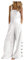 Salopette da donna larga, tuta estiva senza maniche, elegante, oversize, per feste, pantaloni estivi leggeri, bianco, XXXL