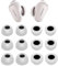 ALXCD Foam Eartips Compatible with Bose QuietComfort Earbuds II 2022 New, 6 Pairs S M L Sizes Soft Memory Foam Ear Tips, Compatible with Bose QuietComfort Earbuds ii 2022, Gray sml